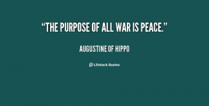 Quotes About War and Peace