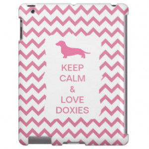 Keep Calm And Love iPad Cases