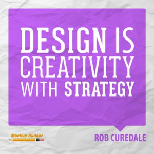 Design is creativity with strategy #design #quotes #designquote #quote