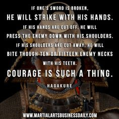 Now that's courage! Want to start a martial art school, but can't find ...