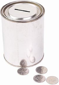 Quotescoop's donations page - picture of a donations box or white ...