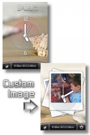 ... Analog Digital Clocks with the Internet Time and Quotes for iPhone