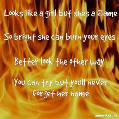 Girl on Fire by Alicia Keys. Love this song! -- #LyricArt for 