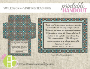 Just click the image to download this free printable envelope.