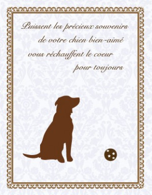 dog sympathy cards