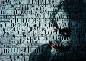 Batman (The Dark Knight): The Joker (Heath Ledger) Quote Film/Movie ...