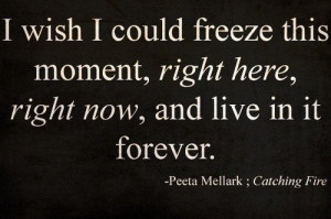 Film the hunger games quotes sayings freeze moment