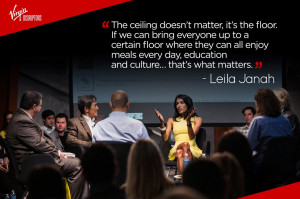 and then more emphasis on the importance of social entrepreneurship ...