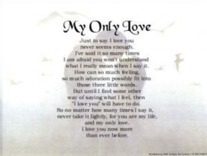 I Love You Quotes And Poems. QuotesGram