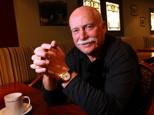 Dick Williams at the Irish Club in Brisbane in July Picture