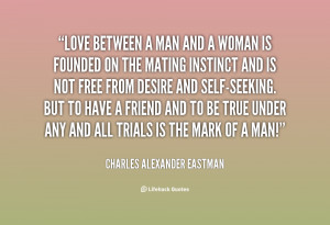 Love Between Man and Woman Quotes