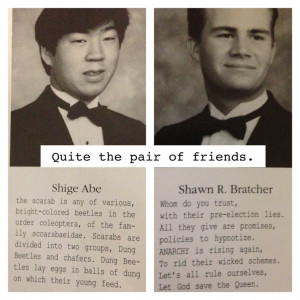 Senior quotes! Hilarious.