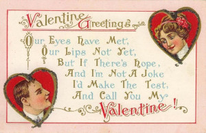 ... more free Vintage Valentine Cards to print at Vintage Holiday Crafts