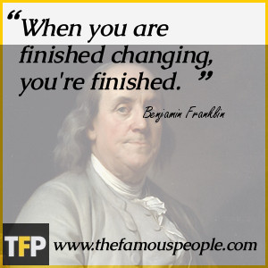 Benjamin franklin famous quotes