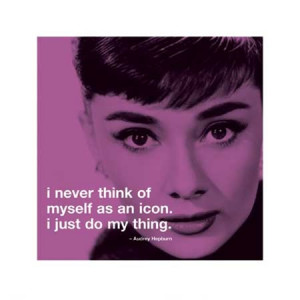 Audrey Hepburn Breakfast At Tiffany's Quote Poster