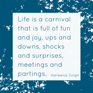 Ups and Downs of Life Quote Harleena Singh