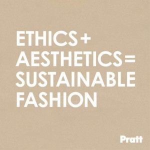want to show / prove that ethical fashion can be extremely desirable ...