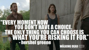 The Walking Dead Quotes Hershel Walking dead. 'choice.