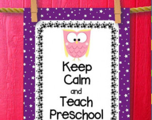 SALE! I Teach Preschool Tea cher Gifts Teacher Appreciation Week End ...