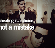 cheating, drake, mistake, quote, text