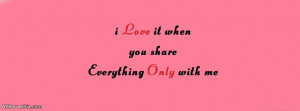 Quote About Love Facebook Cover Photos