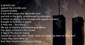 Tag Archives: Famous September 11th Never Forget Poems