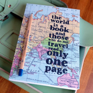 Inspirational Travel Quote Journal