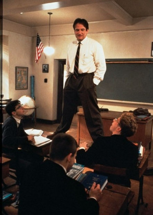 ... - and, in that endeavor, laziness will not do. —Dead Poets Society