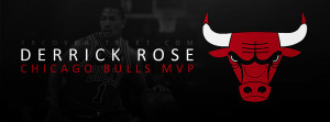 Derrick Rose MVP Chicago Bulls Logo Picture