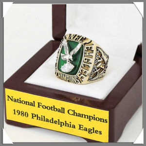 Philadelphia Eagles Johnson 1980 NFC National FootBall Championship ...