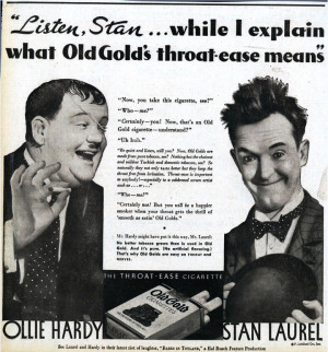 Comment: Stan Laurel 91890 - 1965) Ollie Hardy (1892 - 1957) Passed ...