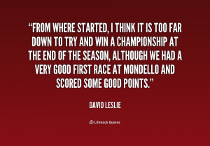 quote David Leslie from where started i think it is 195959 png