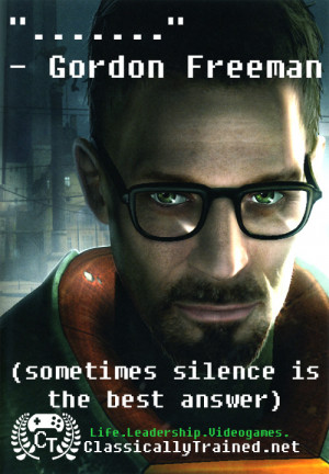 Video Game Quotes: Half Life on Leadership