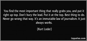 More Kurt Loder Quotes