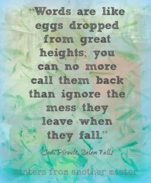 Someone has shared in their story or felt their pain. And sometimes ...