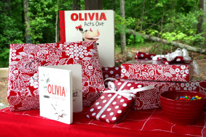 AN OLIVIA-THE-PIG BIRTHDAY PARTY