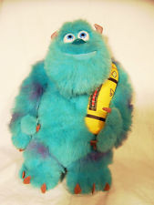 This is a gently used talking glowing Sully doll from Monsters Inc ...