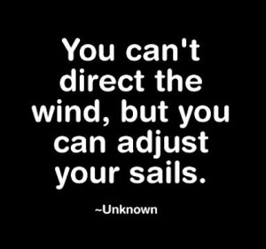 adjust your sails picture quote