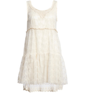Accueil Molly Bracken Robe Dentelle Ecru