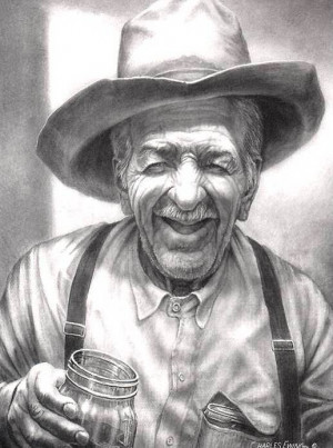 funny old cowboy gunpowder joke grandpa joe was a tough old cowboy ...
