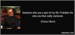 More Franco Nero Quotes