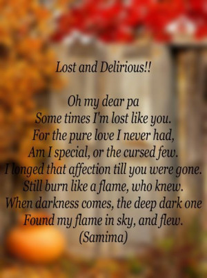 Poem~ Lost and Delirious Also in lost and delirious the movie