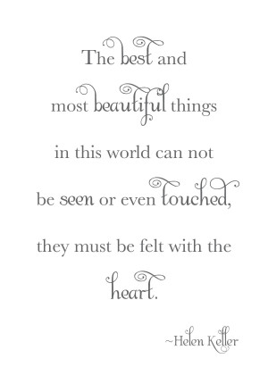 click here helen keller quote for a printable this is sized for a 5 7 ...