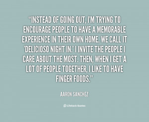 Aaron Sanchez Quotes