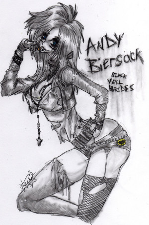 Request: Andy Biersack by Kyotoswolf