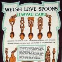 Welsh Love Spoons Tea Towel