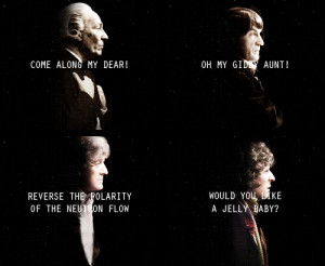 ... Jon Pertwee William Hartnell Patrick Troughton Paul McGann Peter