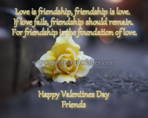 Happy Valentine's Day Quotes Friends