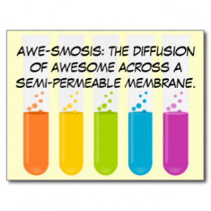 Biology & Chemistry Teachers: Science is Awesome Post Card