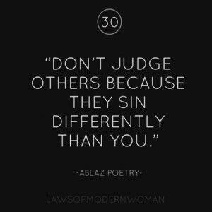 ... judging others we all do it we see someone and make a snap judgement